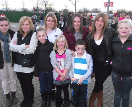 The Mall Christmas Lights with JLS