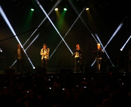 The Mall Christmas Lights with JLS
