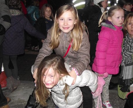 The Mall Christmas Lights with JLS