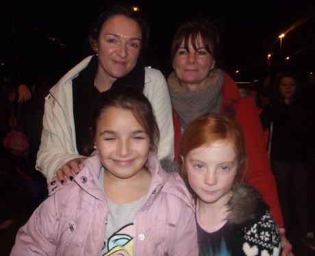 The Mall Christmas Lights with JLS