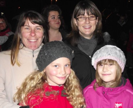 The Mall Christmas Lights with JLS