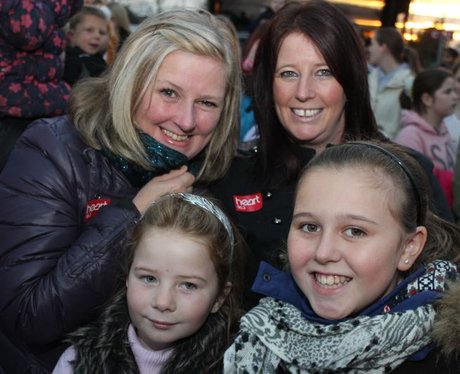 The Mall Christmas Lights with JLS