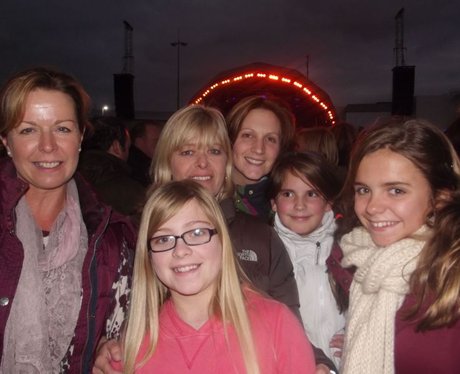The Mall Christmas Lights with JLS
