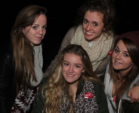The Mall Christmas Lights with JLS