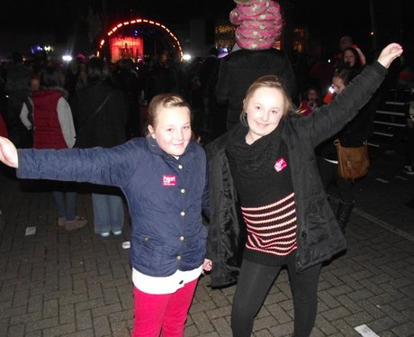 The Mall Christmas Lights with JLS