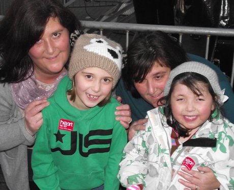 The Mall Christmas Lights with JLS