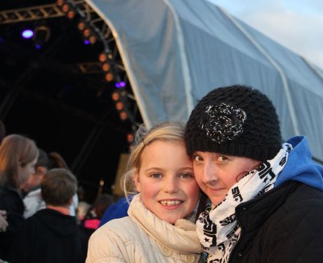 The Mall Christmas Lights with JLS