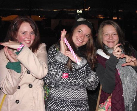 The Mall Christmas Lights with JLS
