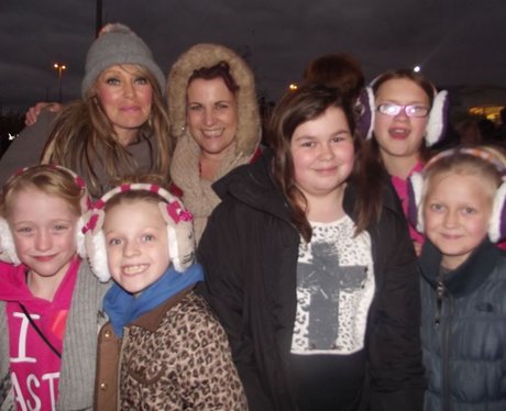The Mall Christmas Lights with JLS