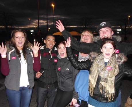 The Mall Christmas Lights with JLS