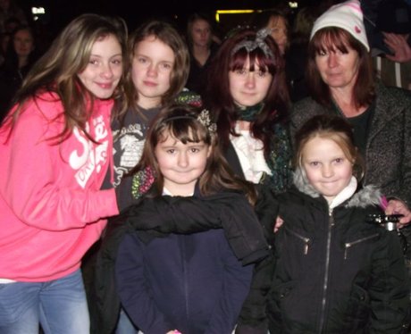 The Mall Christmas Lights with JLS