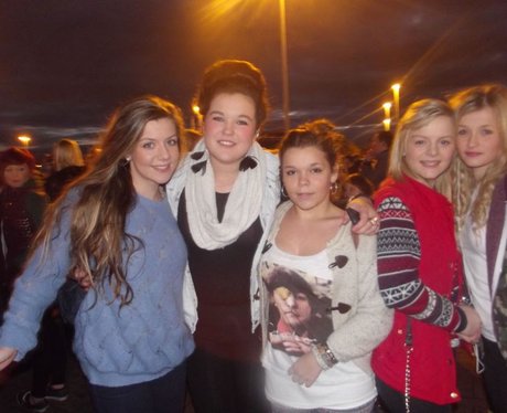 The Mall Christmas Lights with JLS