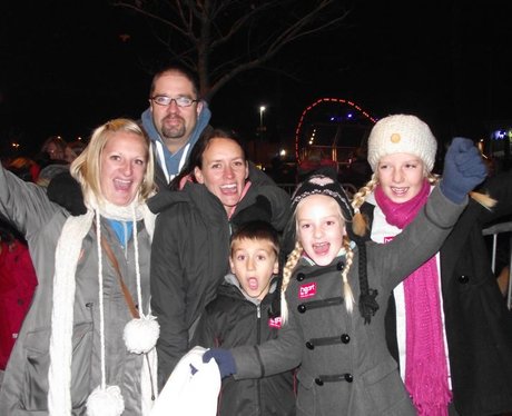 The Mall Christmas Lights with JLS