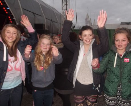 The Mall Christmas Lights with JLS