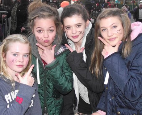 The Mall Christmas Lights with JLS
