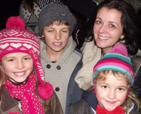 The Mall Christmas Lights with JLS