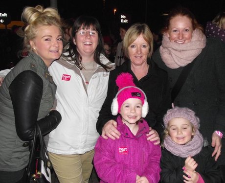 The Mall Christmas Lights with JLS