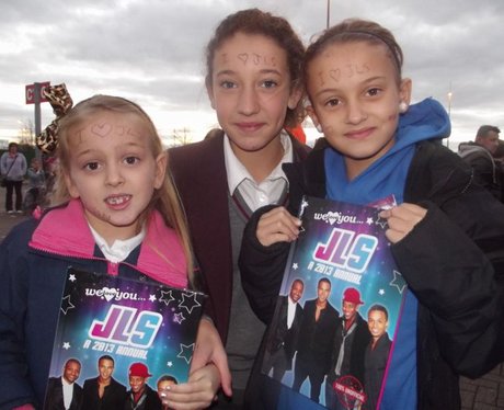 The Mall Christmas Lights with JLS