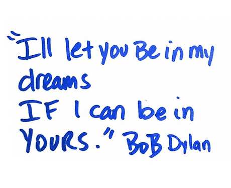 Beyonce quotes Bob Dylan