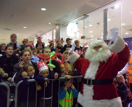 Royal Victoria Place Christmas light switch on!