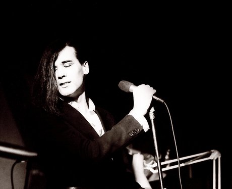The Human League sing on stage