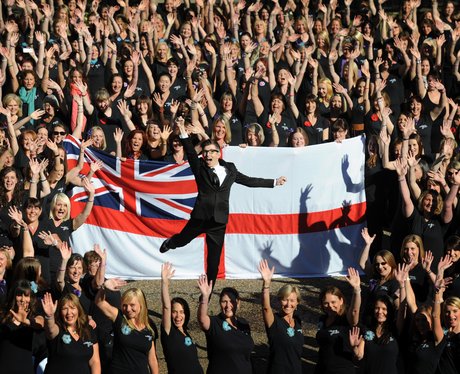 The Military Wives wiht Gareth Malone