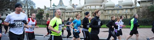 Brighton marathon 2012 runners