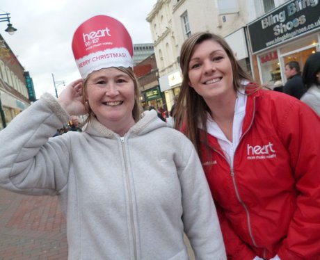 Christmas light switch on in Chatham