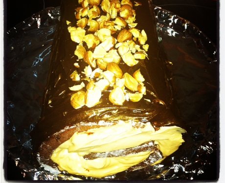 Lucy's Salted Caramel Yule Log