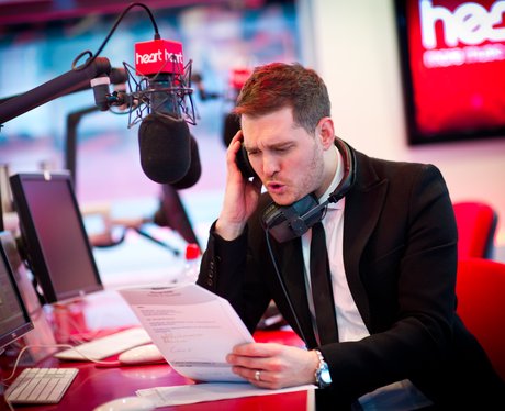 Michael Bublé phones Heart listeners