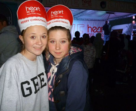 Westwood Cross Christmas Light Switch on!