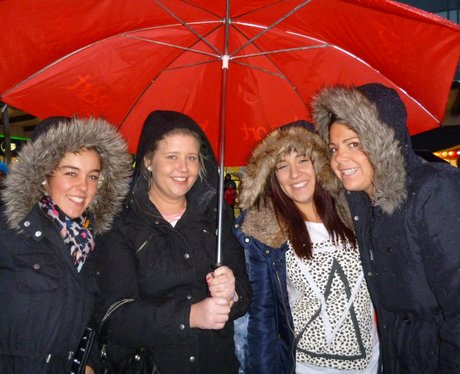 Westwood Cross Christmas Light Switch on!