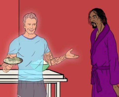David Beckham In Snoop Dogg's spoof video