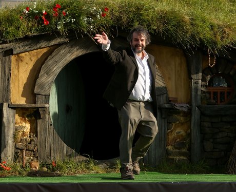 Peter Jackson at The Hobbit premiere