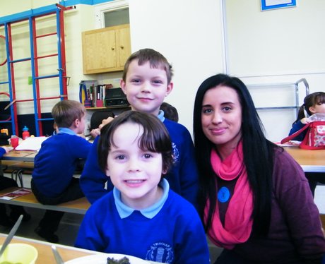 Tom, Kaz & Jack visit Twineham C of E Primary scho