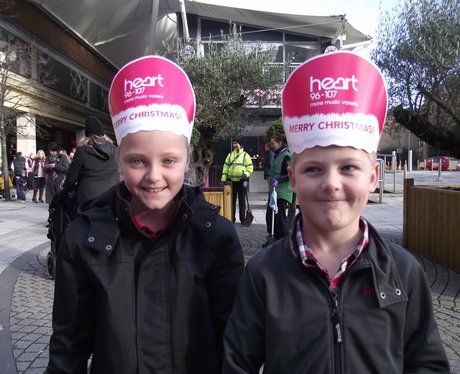 Festival Place Santa Parade 2012