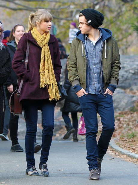 Harry Styles and Taylor Swift at the zoo