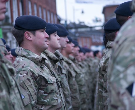 Light Dragoons Homecoming Parade
