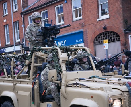 Light Dragoons Homecoming Parade