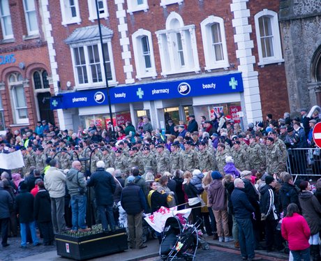 Light Dragoons Homecoming Parade