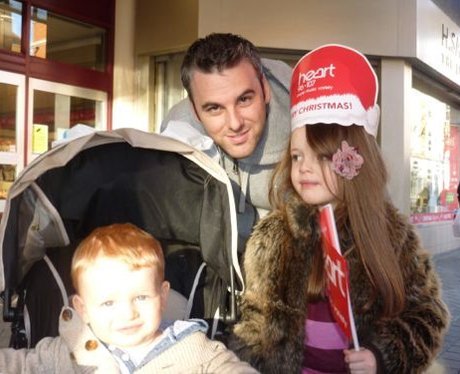 arrival of santa