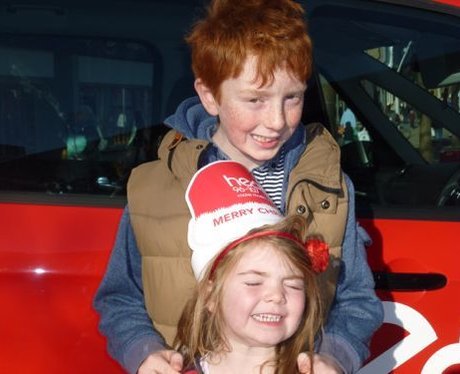 arrival of santa