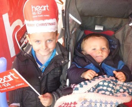 arrival of santa