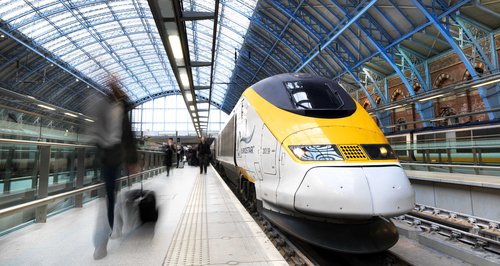 Eurostar train