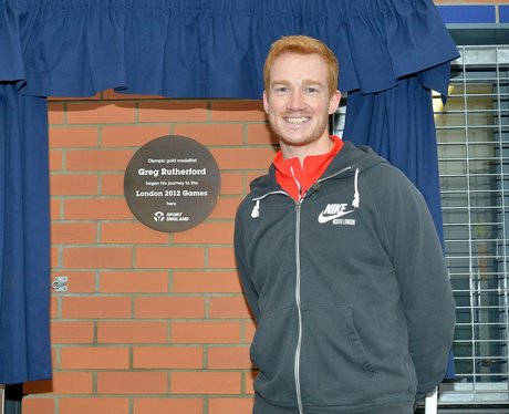 Greg Rutherford Plaque