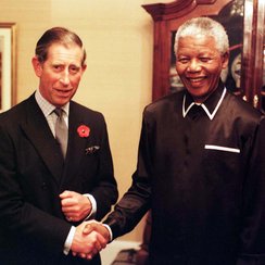 Nelson Mandela and Prince Charles