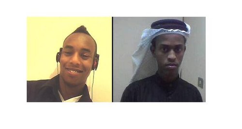 Mohammed Abdi Farah and Amin Ismail