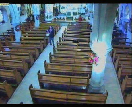 CCTV Of Christmas Day Church Theft 