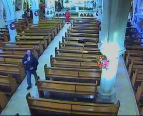 CCTV Of Christmas Day Church Theft 