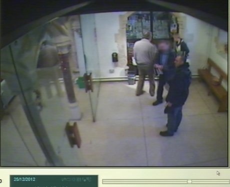 CCTV Of Christmas Day Church Theft 